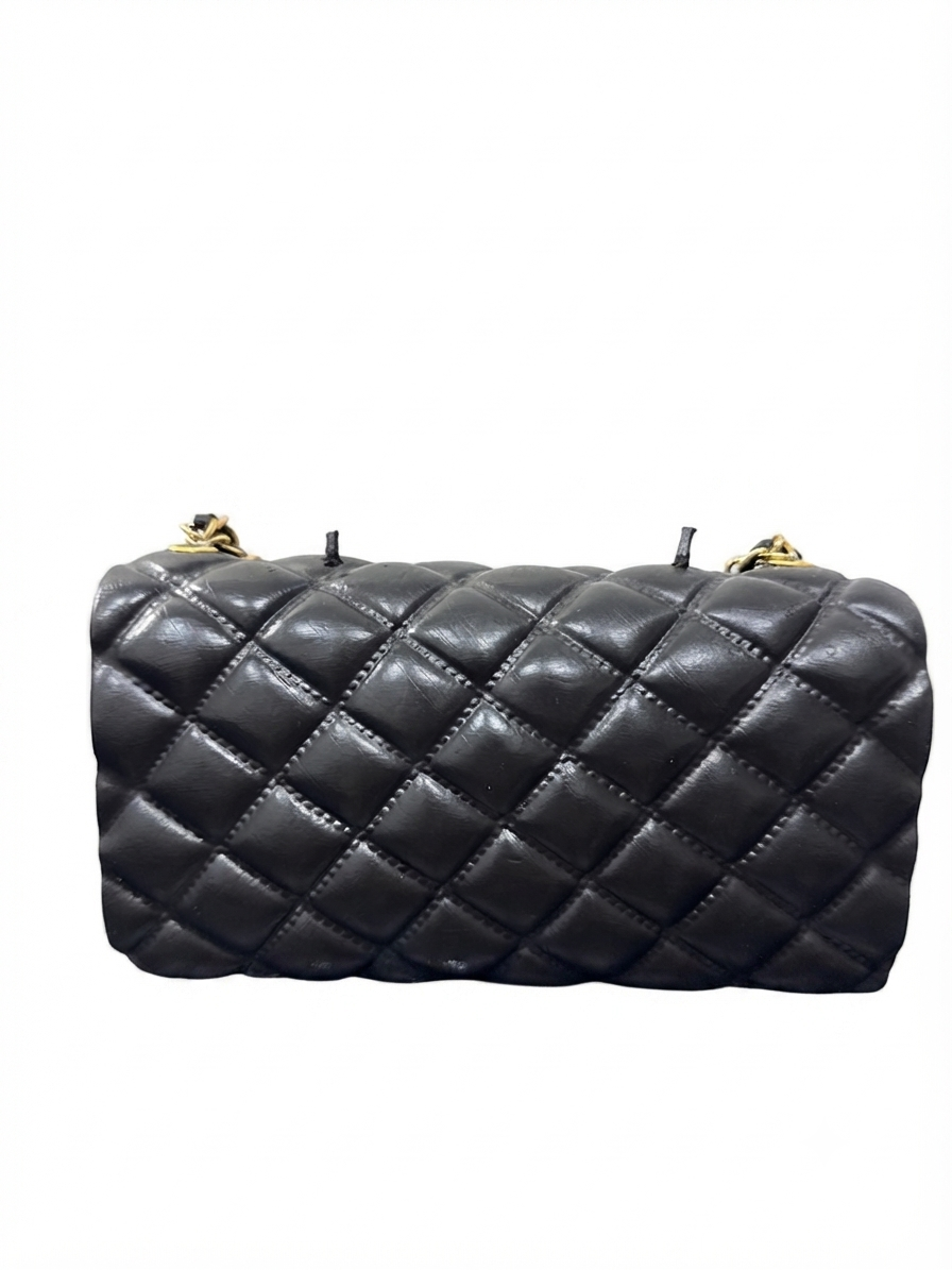 Classic Couture Leather Camelia