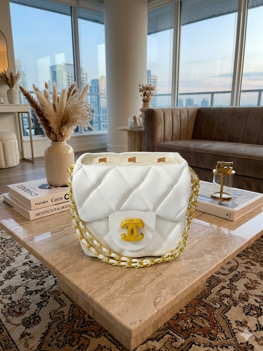 The Rue Cambon Quilted Vases