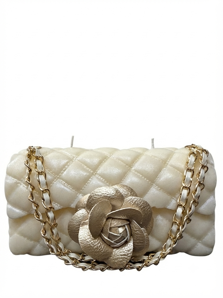 Classic Couture Leather Camelia