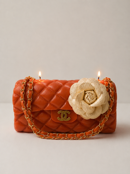 The Orange Quilted Couture Collection