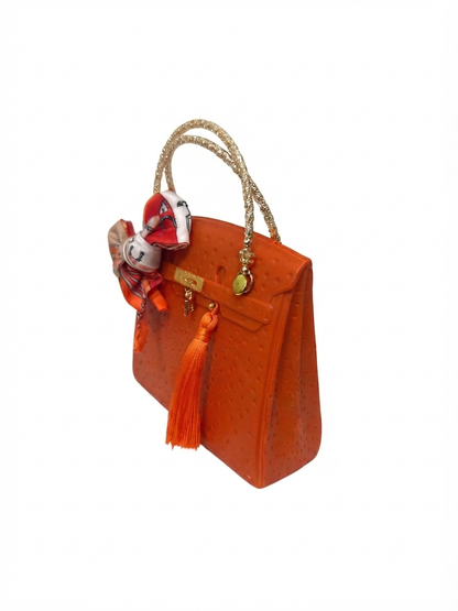 The Orange Iconic Ostrich