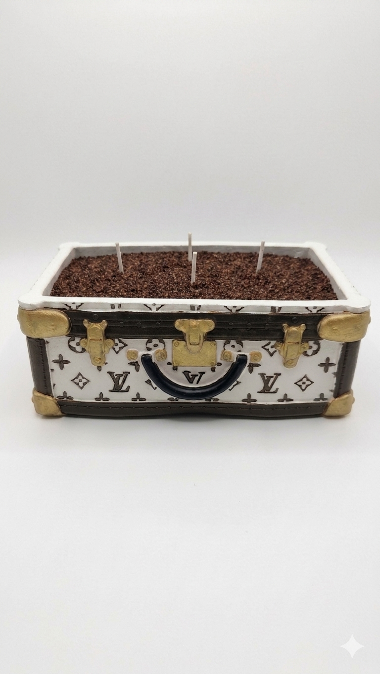 The Sophisticated Valise Candle Vase