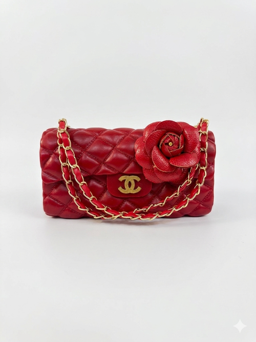The Classic Red Flower Couture