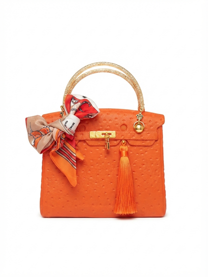The Orange Iconic Ostrich