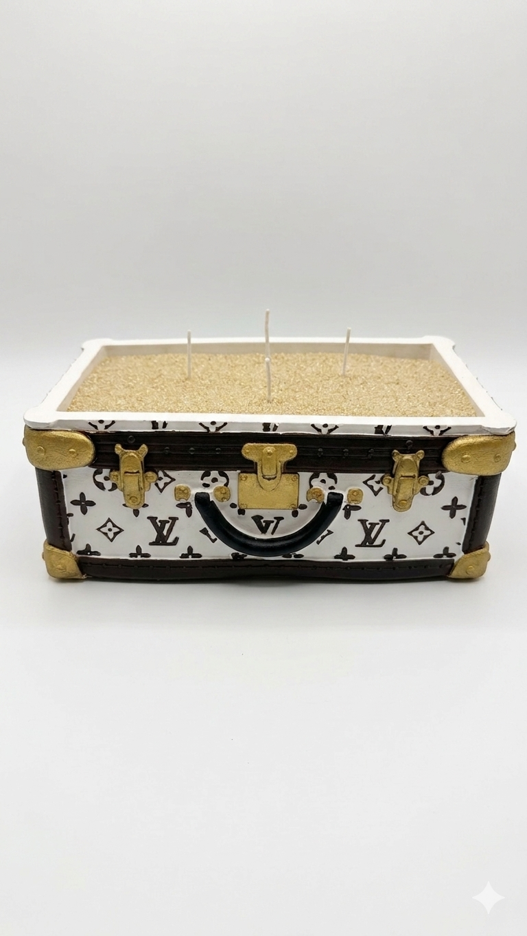 The Sophisticated Valise Candle Vase